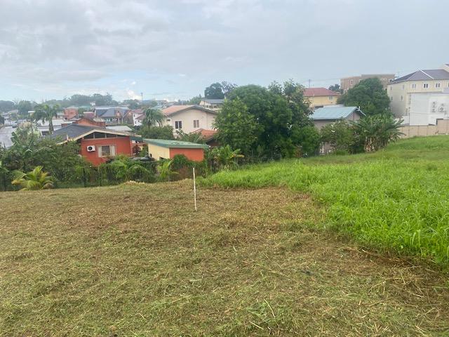 Land for sale in Palmiste Trinidad surrounded by luxury homes